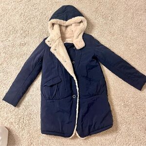 Caramel Cream Faux Fur Jacket
